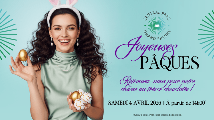 Chasse aux trésors chocolatés de Pâques à Central Parc Grand Epagny 🐰🍫